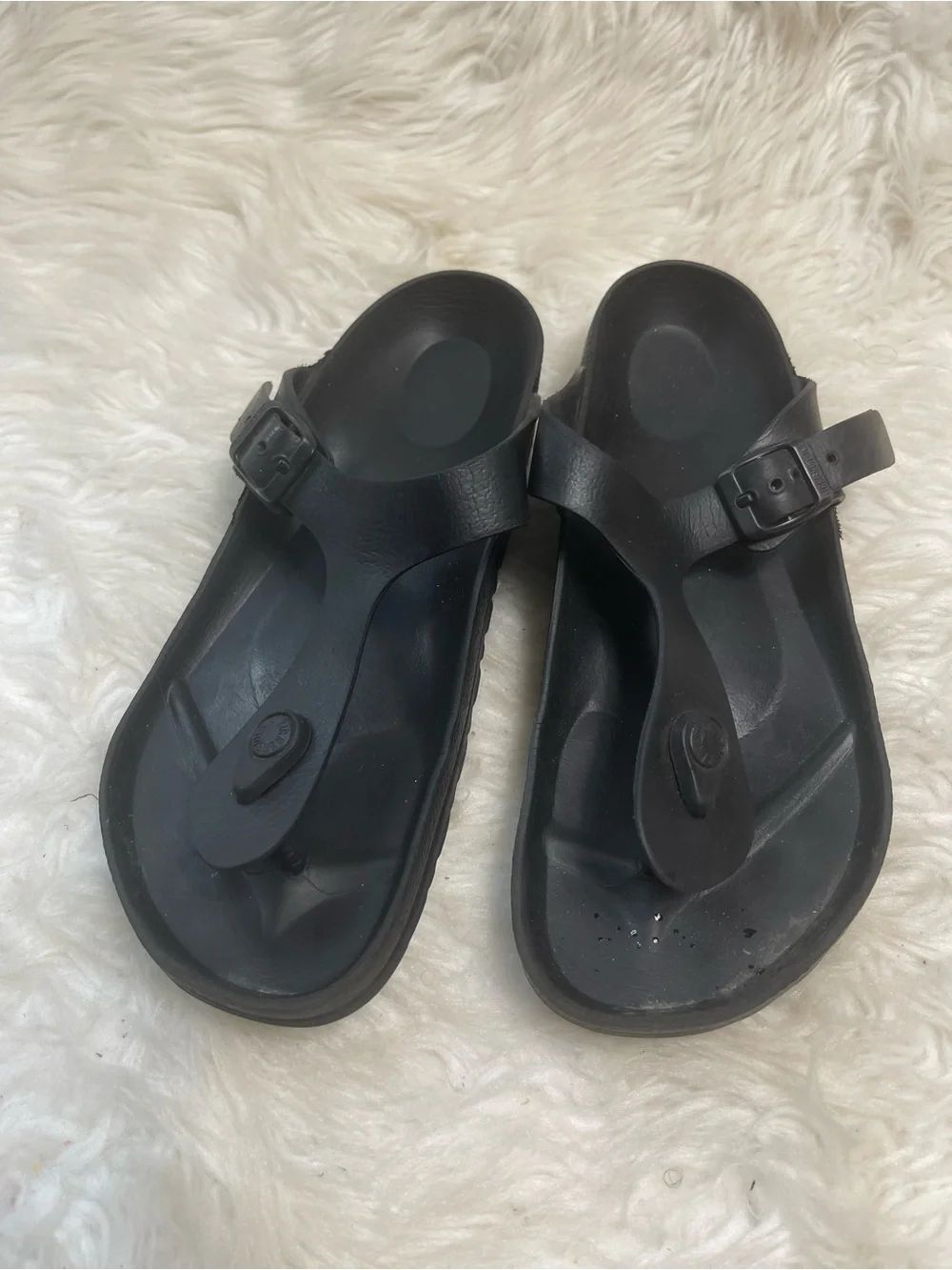 Birkenstock Gizey black EVA Rubber Sandals Women’s EUR SZ39